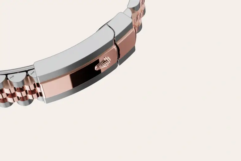 Rolex Datejust in Everose Rolesor - combination of Oystersteel and Everose gold, M126301-0010 - Swiss Time Square