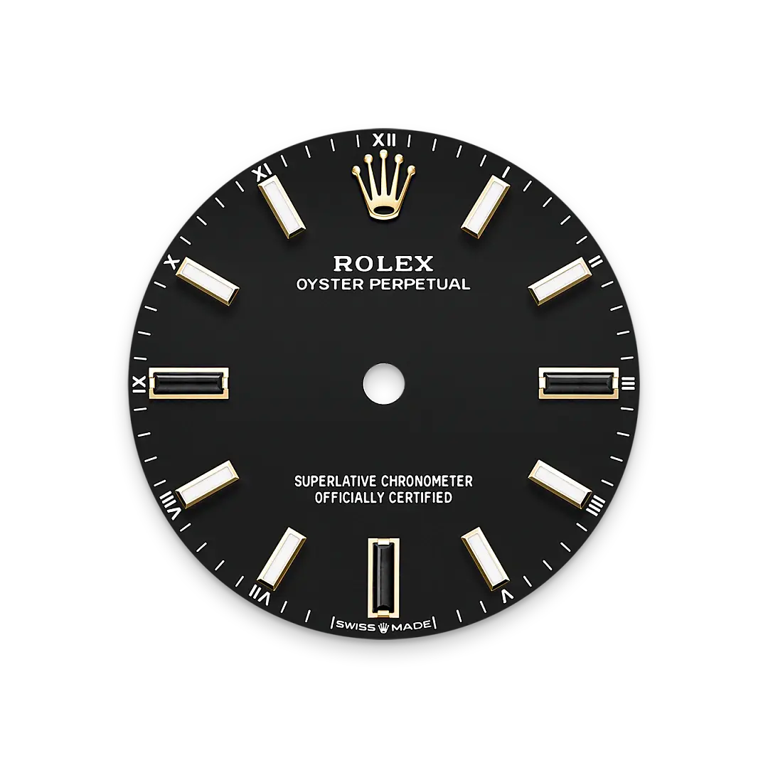 Rolex Oyster Perpetual in 18 ct yellow gold, M124208-0001 - Swiss Time Square