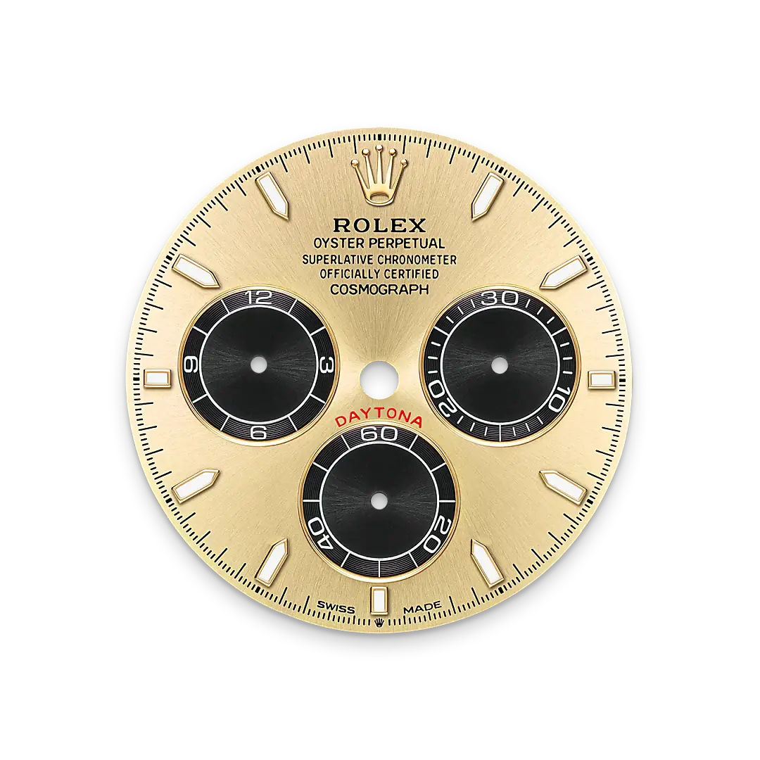 Rolex Cosmograph Daytona in 18 ct yellow gold, M126508-0006 - Swiss Time Square