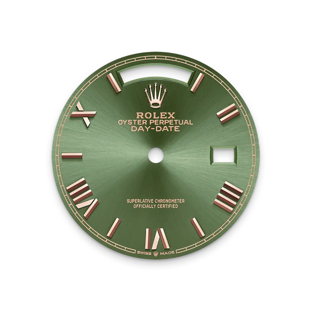 Rolex Day-Date in 18 ct Everose gold, M128235-0089 - Swiss Time Square