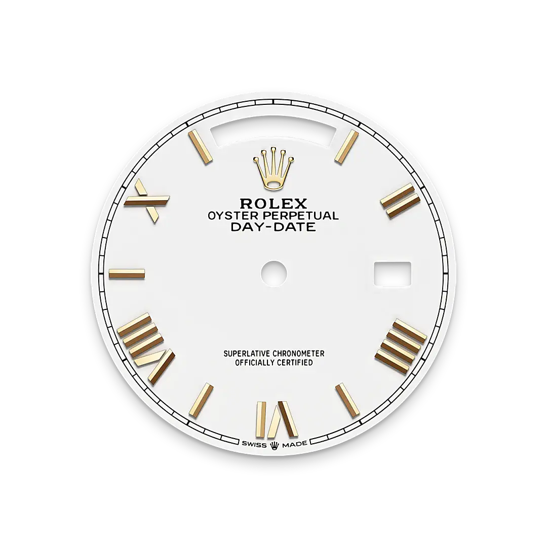 Rolex Day-Date in 18 ct yellow gold, M128348RBR-0064 - Swiss Time Square