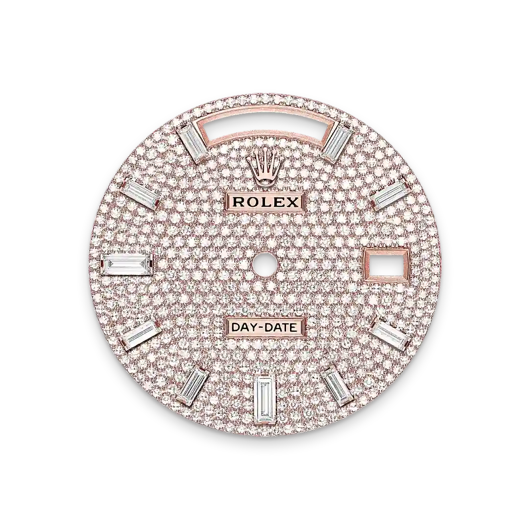 Rolex Day-Date in 18 ct Everose gold, M228345RBR-0002 - Swiss Time Square