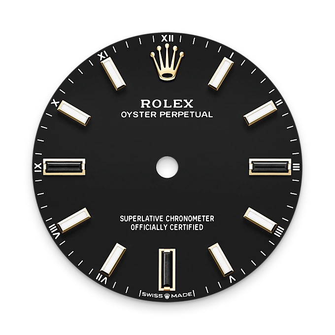 Rolex Oyster Perpetual in 18 ct yellow gold, M124208-0001 - Swiss Time Square