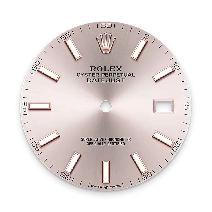 Rolex Datejust in Everose Rolesor - combination of Oystersteel and Everose gold, M126301-0010 - Swiss Time Square