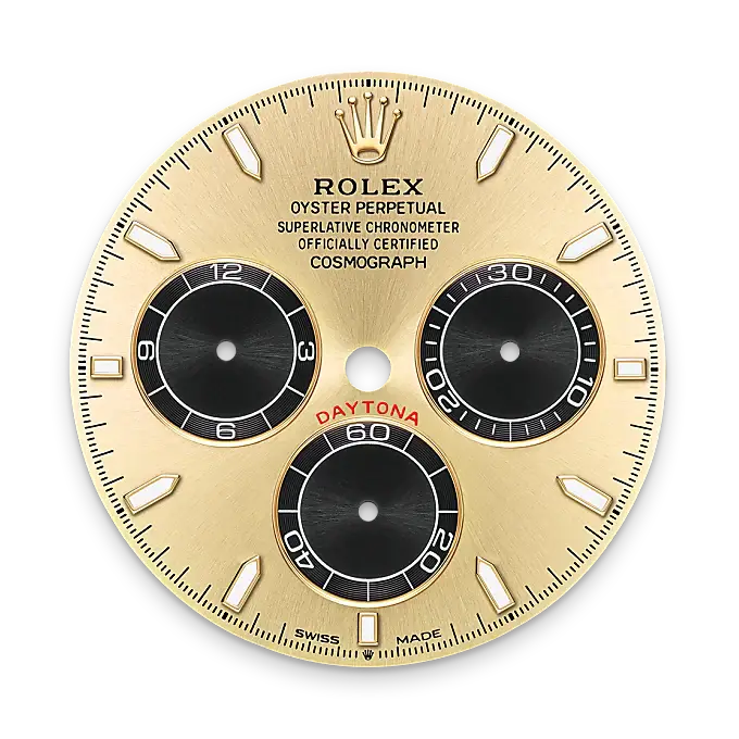 Rolex Cosmograph Daytona in 18 ct yellow gold, M126518LN-0012 - Swiss Time Square