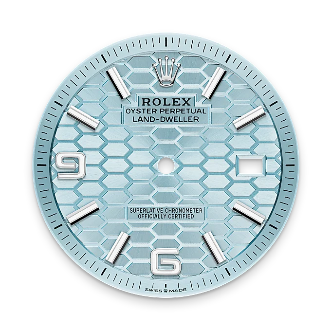 Rolex Land-Dweller in Platinum, M127336-0001 - Swiss Time Square