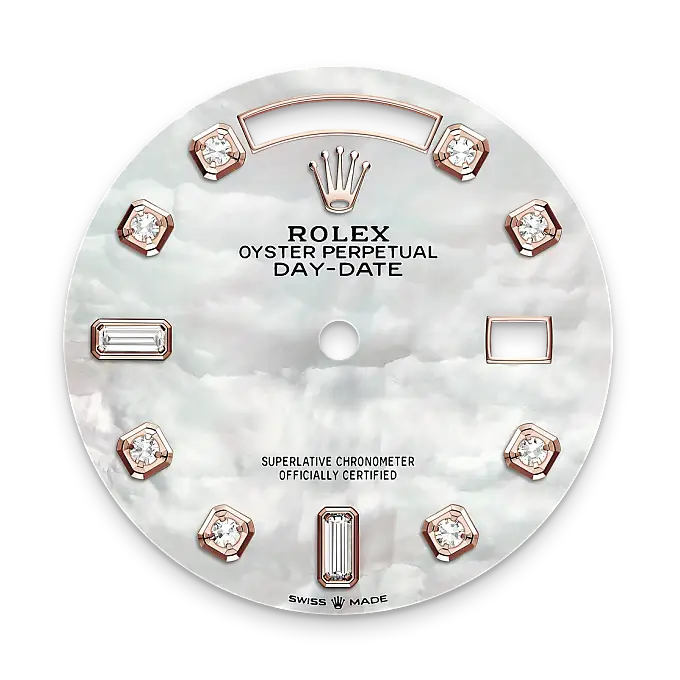Rolex Day-Date in 18 ct Everose gold, M128235-0029 - Swiss Time Square
