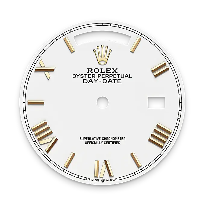Rolex Day-Date in 18 ct yellow gold, M128348RBR-0064 - Swiss Time Square