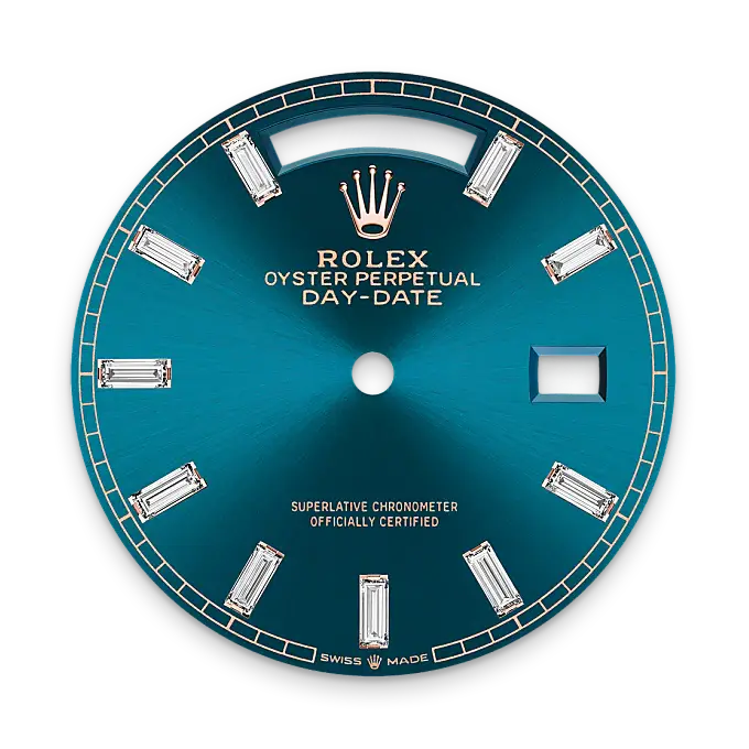 Rolex Day-Date in 18 ct Everose gold, M128395TBR-0032 - Swiss Time Square