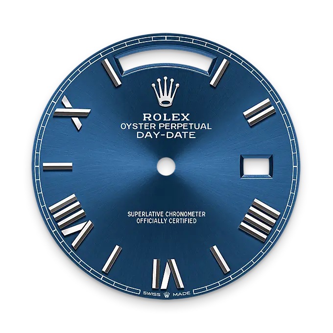 Rolex Day-Date in 18 ct white gold, M228239-0007 - Swiss Time Square