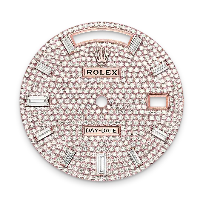 Rolex Day-Date in 18 ct Everose gold, M228345RBR-0002 - Swiss Time Square