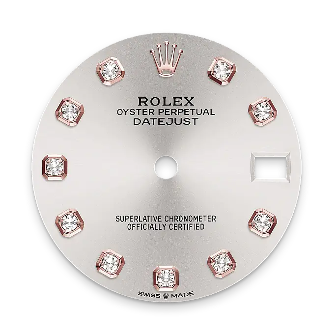 Rolex Datejust in 18 ct Everose gold, M278285RBR-0030 - Swiss Time Square