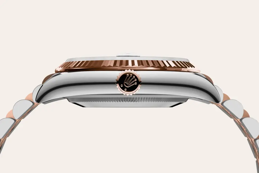 Rolex Datejust in Everose Rolesor - combination of Oystersteel and Everose gold, M126231-0049 - Swiss Time Square