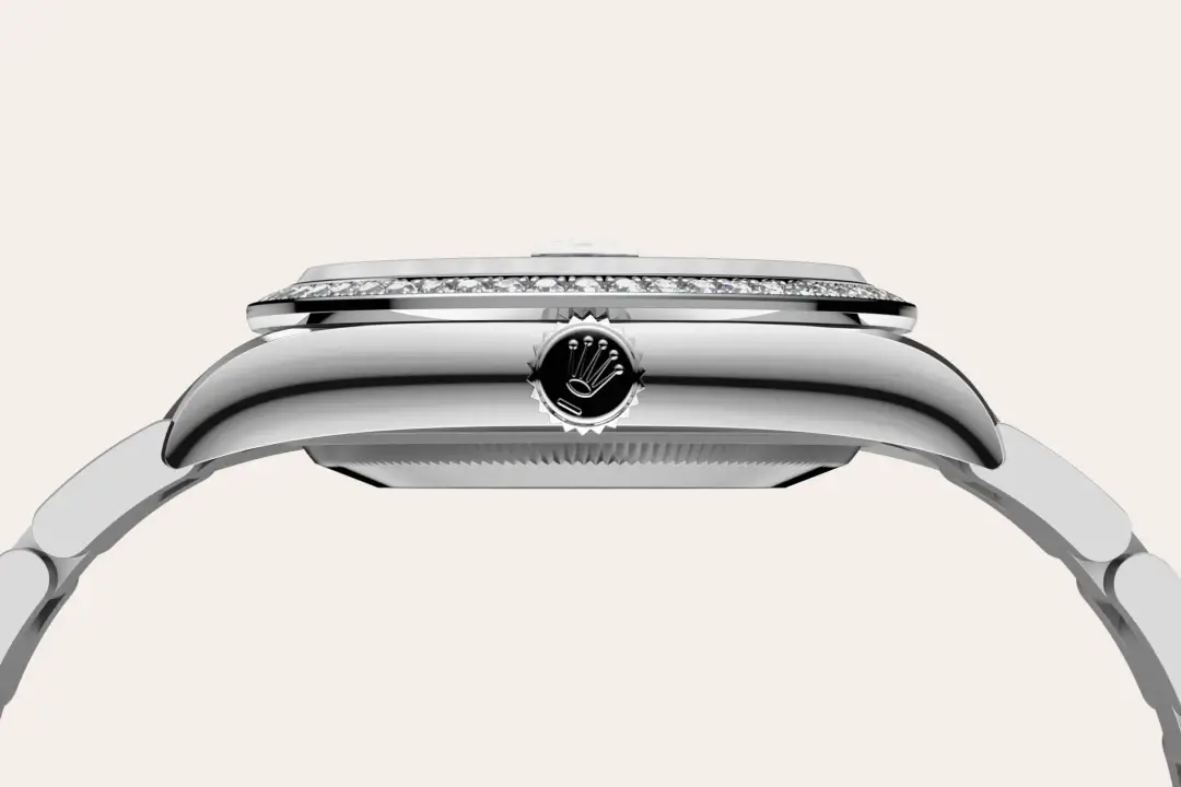 Rolex Datejust in White Rolesor - combination of Oystersteel and white gold, M126284RBR-0052 - Swiss Time Square