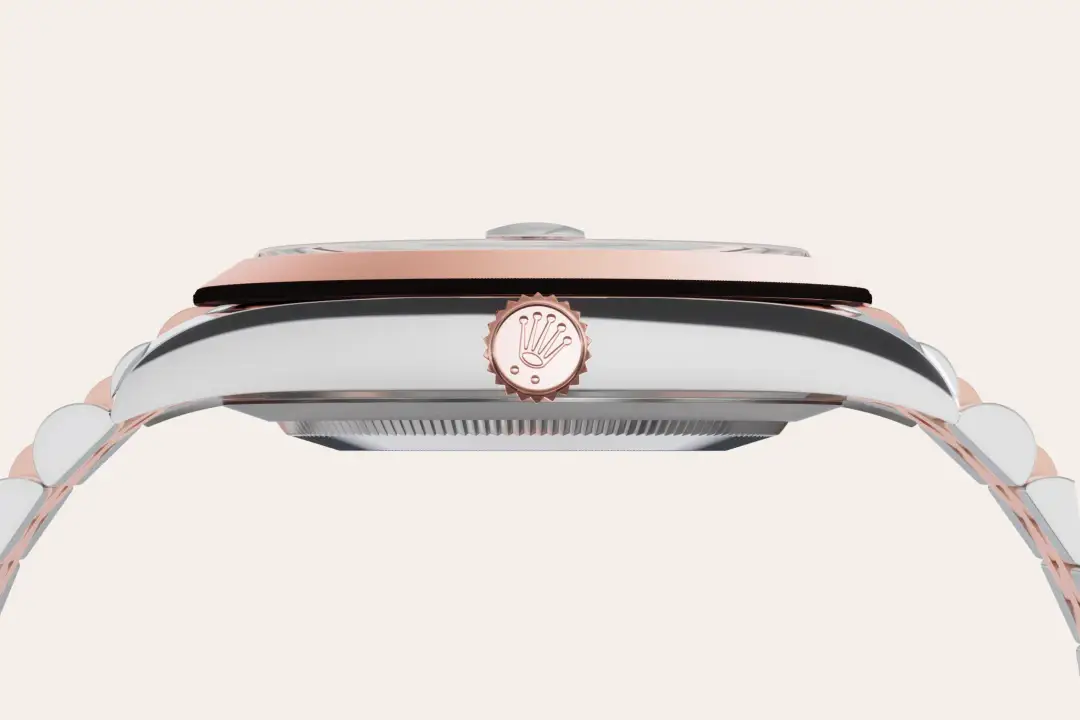 Rolex Datejust in Everose Rolesor - combination of Oystersteel and Everose gold, M126301-0002 - Swiss Time Square