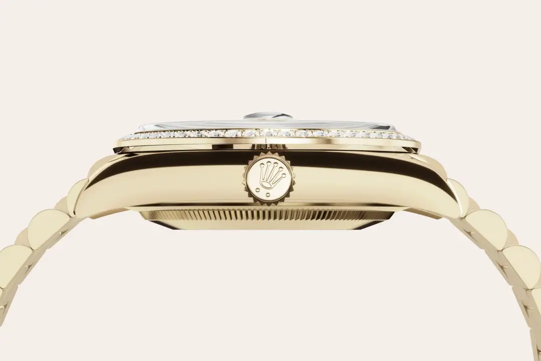 Rolex Day-Date in 18 ct yellow gold, M128348RBR-0008 - Swiss Time Square