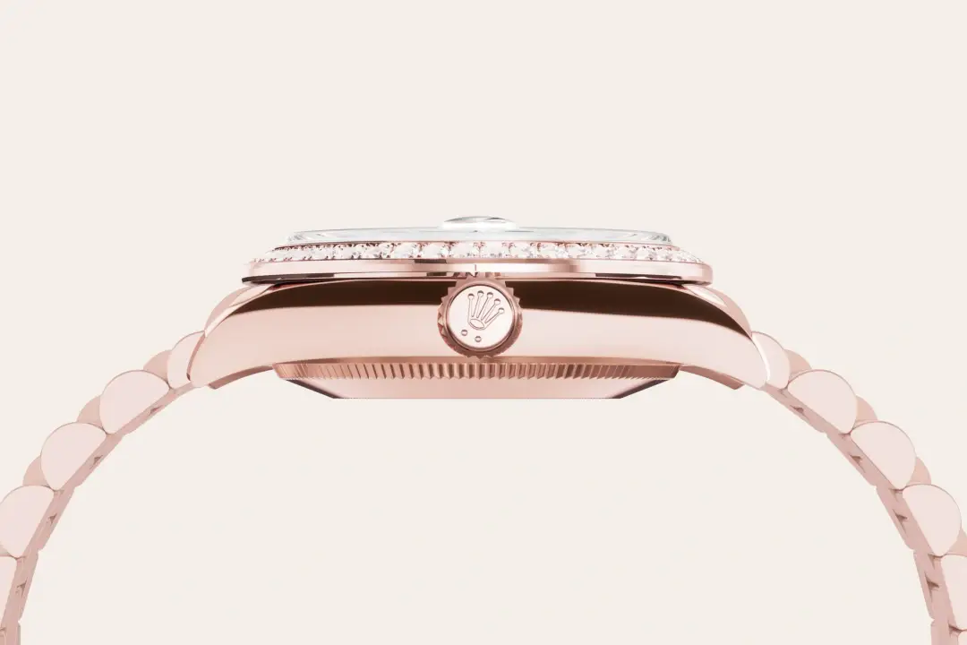 Rolex Datejust in 18 ct Everose gold, M278285RBR-0030 - Swiss Time Square