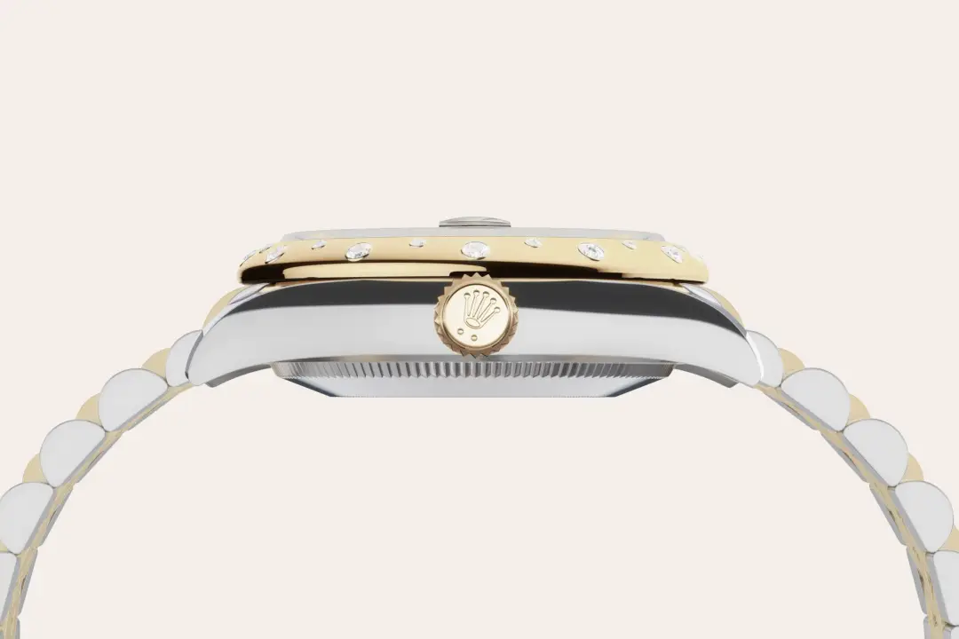 Rolex Datejust in Yellow Rolesor - combination of Oystersteel and yellow gold, M278343RBR-0030 - Swiss Time Square