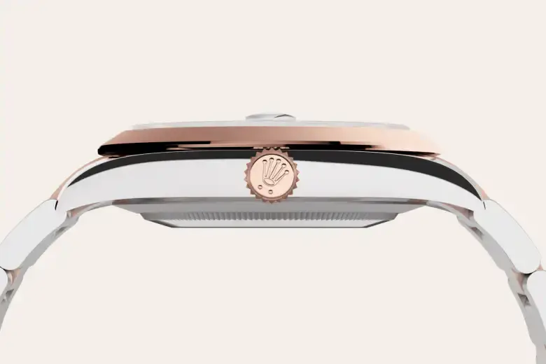 Rolex Datejust in Everose Rolesor - combination of Oystersteel and Everose gold, M126301-0021 - Swiss Time Square