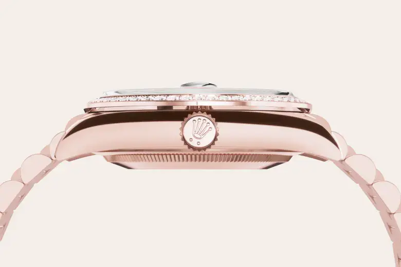 Rolex Day-Date in 18 ct Everose gold, M128345RBR-0070 - Swiss Time Square