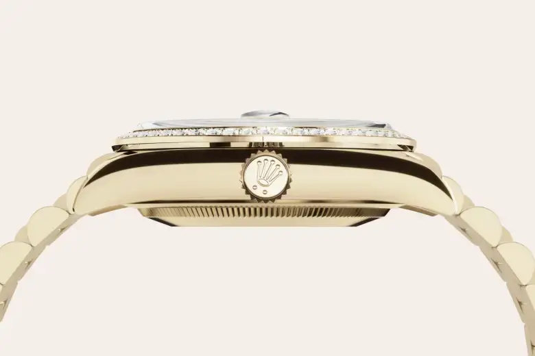 Rolex Day-Date in 18 ct yellow gold, M128348RBR-0008 - Swiss Time Square