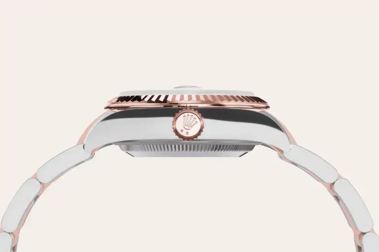 Rolex Lady-Datejust in Everose Rolesor - combination of Oystersteel and Everose gold, M279171-0028 - Swiss Time Square