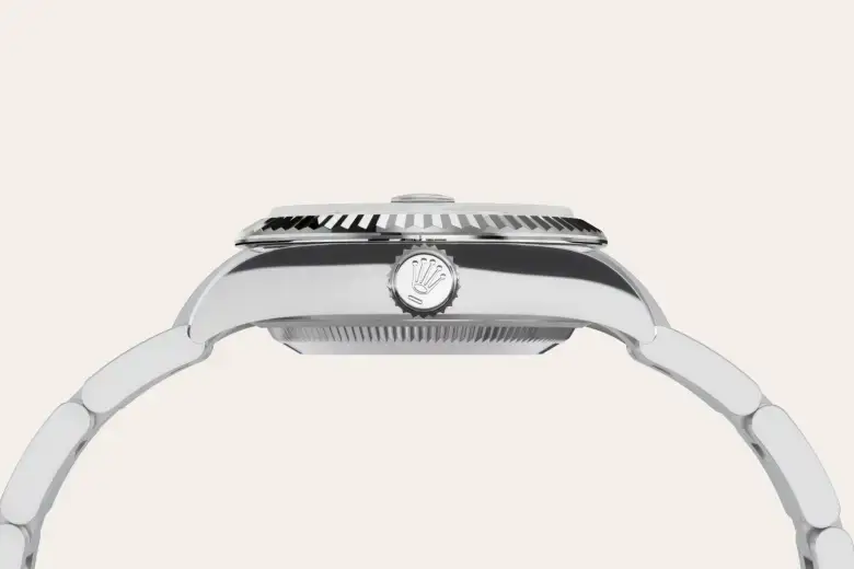 Rolex Lady-Datejust in White Rolesor - combination of Oystersteel and white gold, M279174-0020 - Swiss Time Square