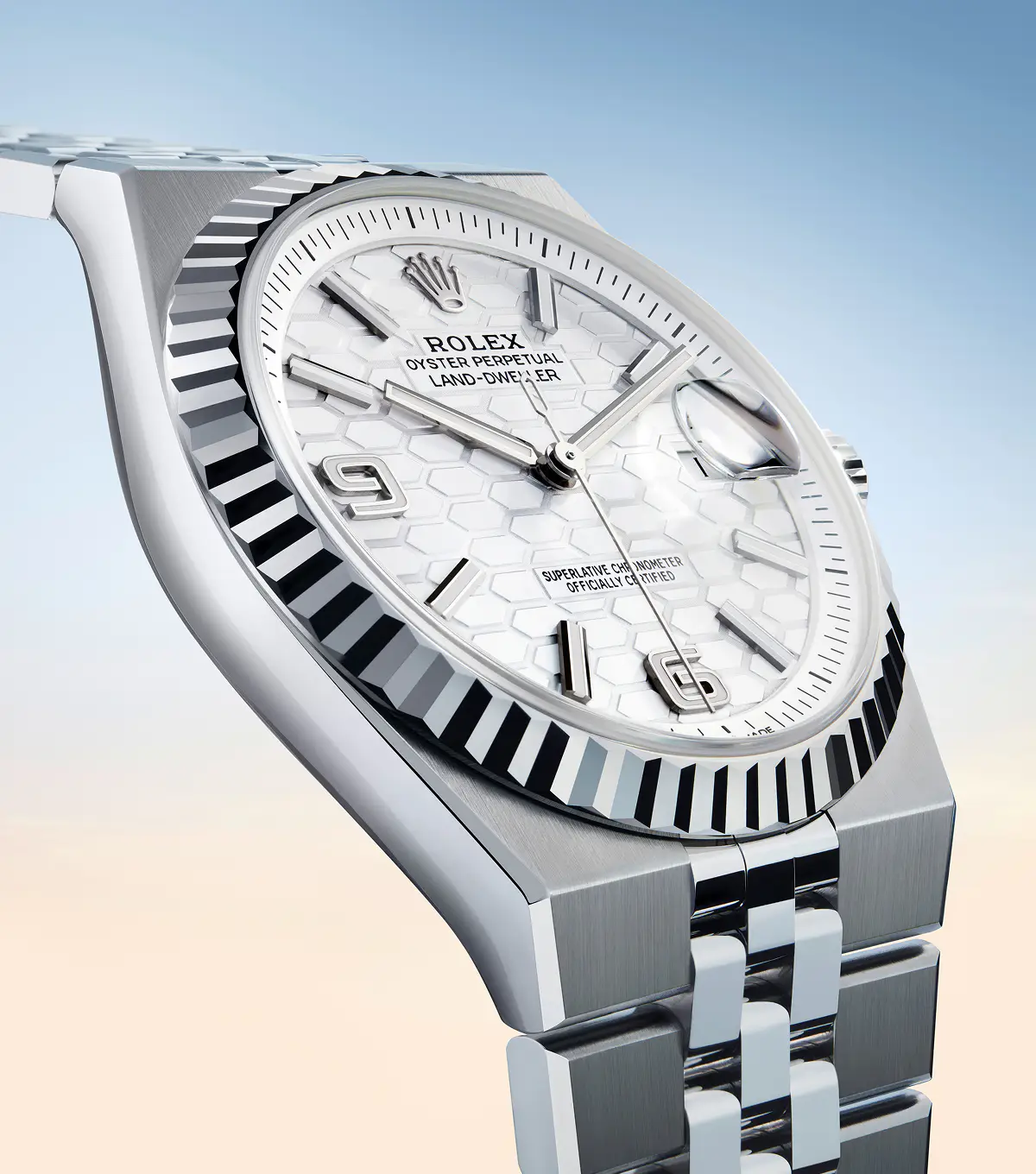 Dial Honeycomb motif - Swiss Time Square