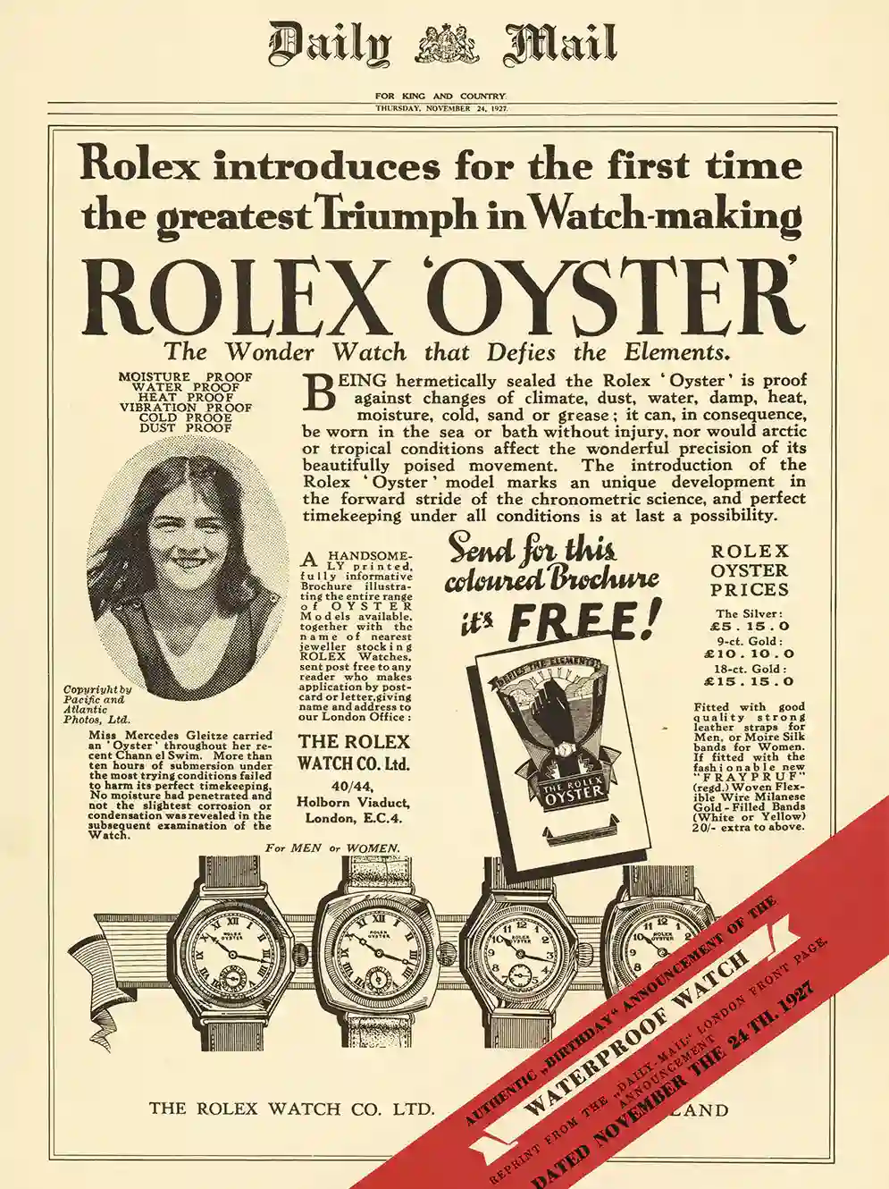 Rolex Oyster Story - Swiss Time Square