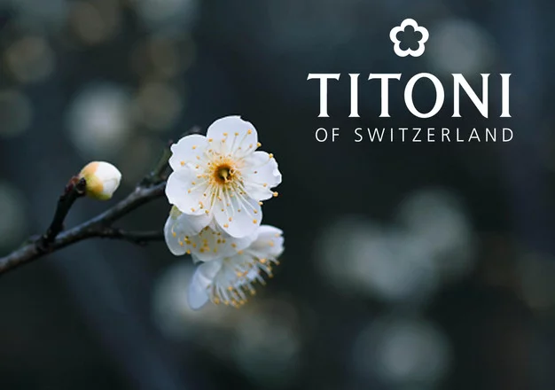 TITONI - ABOUT US - THE PLUM BLOSSOM: TITONI'S TRADEMARK SYMBOL