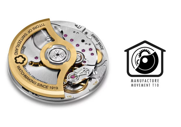 TITONI’S OWN CREATION OF MANUFACTURE MOVEMENT T10